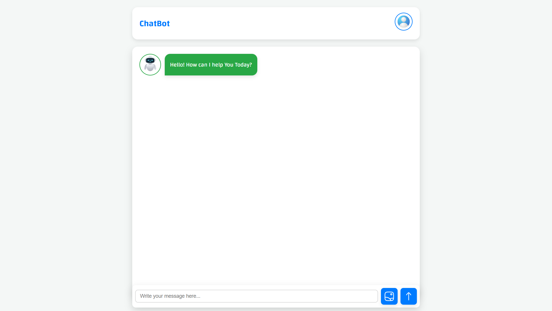 On a Blue background, a Wacom and a mouse.